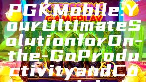 "Explore WinPGK Mobile: Your Ultimate Solution for On-the-Go Productivity and Connectivity"